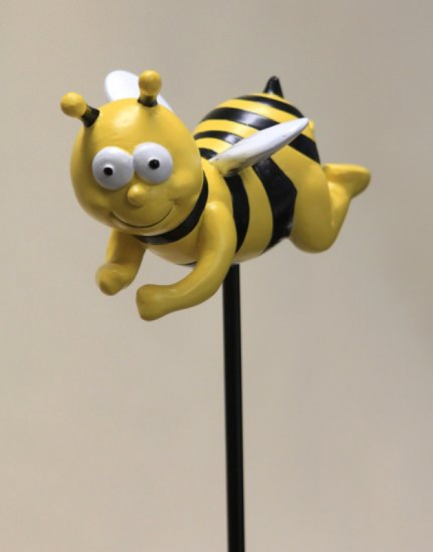 Biene groß auf Stecker